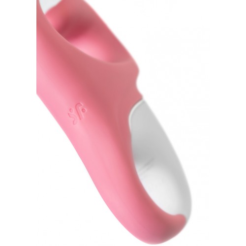 Вибратор-кролик с гибким клиторальным отростком Satisfyer Hug Me Pink