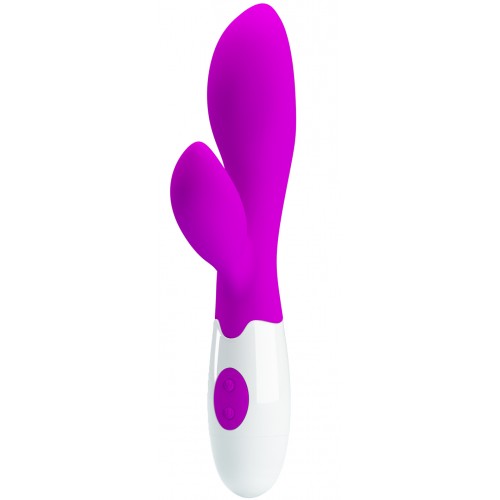 Вибратор с клиторальным стимулятором Newman