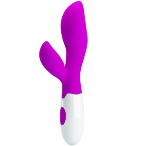 Вибратор с клиторальным стимулятором Newman (иной угол)