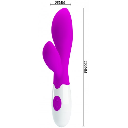Вибратор с клиторальным стимулятором Newman