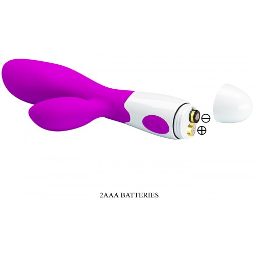 Вибратор с клиторальным стимулятором Newman