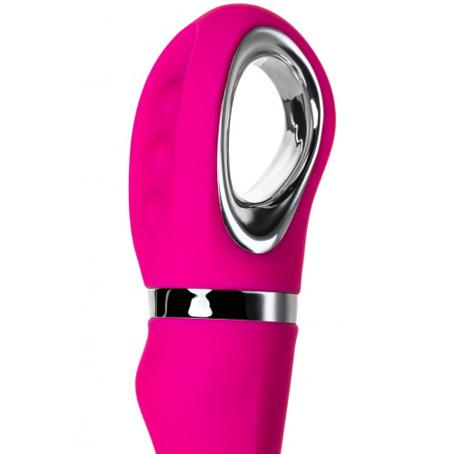 Вибратор JOS PILO с WOW-режимом, силикон, розовый, 20 см