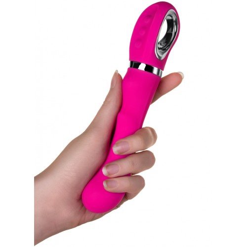 Вибратор JOS PILO с WOW-режимом, силикон, розовый, 20 см