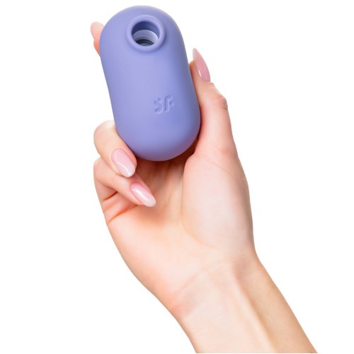 Вакуумно-волновой стимулятор с вибрацией Satisfyer Pro To Go 2 фиолетовый