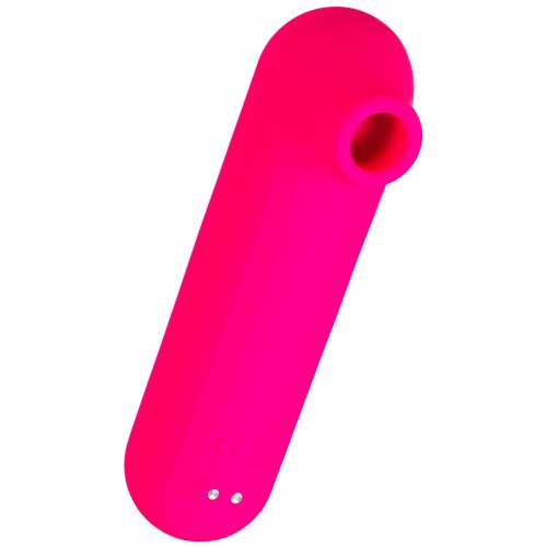 Вакуум-волновой стимулятор eroTeq Molette, силикон, розовый, 13 см