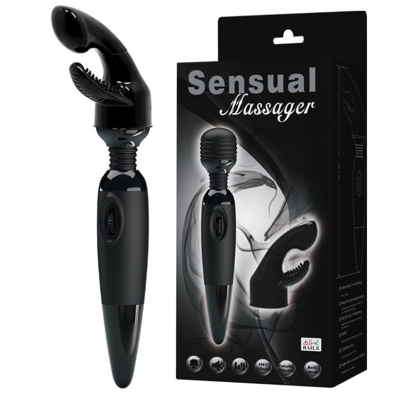 Вибромассажер со сменной насадкой