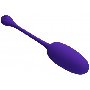 Перезаряжаемое виброяйцо Pretty Love Knucker фиолетовое (иной угол)