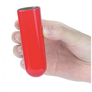 Красный мини вибратор Ijoy Rechargeable Bullet Scream (иной угол)