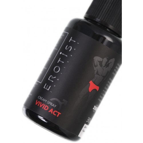 Крем-спрей Erotist VIVID ACT, для мужчин, для повышения потенции и улучшения эрекции, 30мл