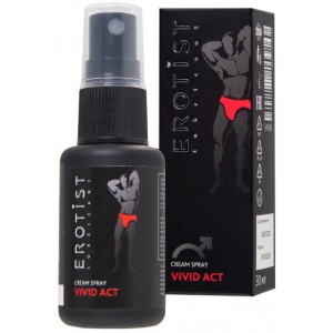Крем-спрей Erotist VIVID ACT, для мужчин, для повышения потенции и улучшения эрекции, 30мл