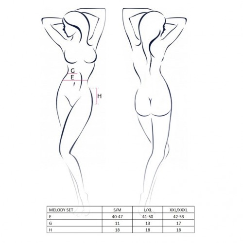 Комплект балерины Melody Set S/M