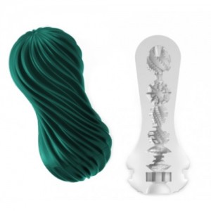 Мастурбатор Tenga Flex Fizzy Green (иной угол)