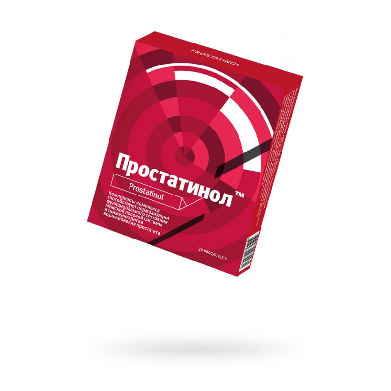 Простатинол 0,5г. №30, д\муж.