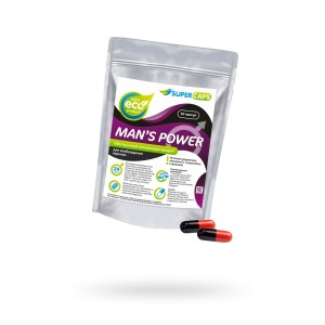 Капсулы Mans Power+Lcamitin  возбуждающее средство 10 штук (иной угол)