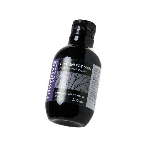 Сироп для мужчин «Секс energy man», для усиления эрекции, 230 мл
