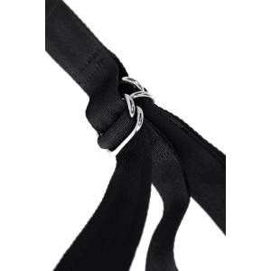 Секс-качели на дверь Anonymo #0505, нейлон, черные (иной угол)