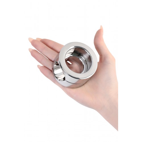 Утяжелитель на мошонку, TOYFA Metal, серебристый