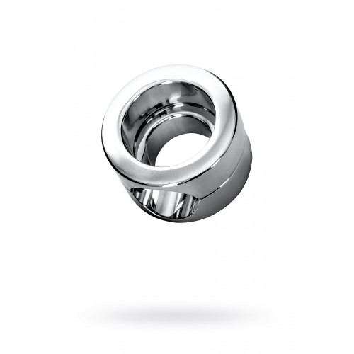 Утяжелитель на мошонку, TOYFA Metal, серебристый