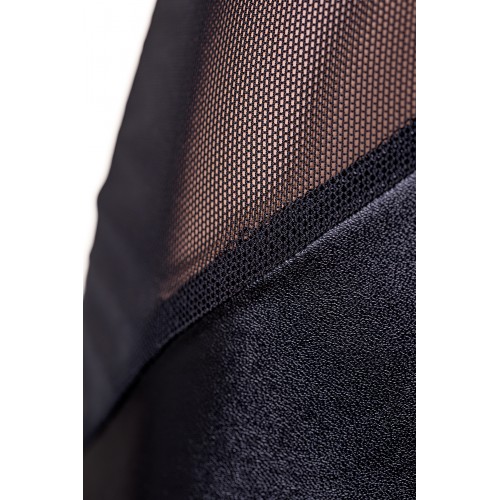 Платье wetlook и стринги Candy Girl Jillian черные, OS