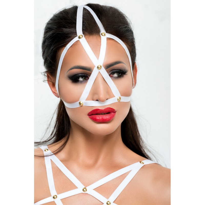 Маска-уздечка Me Seduce, белая