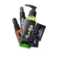 Набор Erotist NEW 2025 (гель с эффектом вибрации + разогревающее масло + съедобный гель + саше)