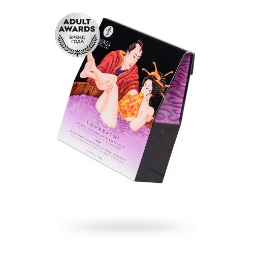 Гель для ванны Shunga «Чувственный лотос», фиолетовый, 650 гр