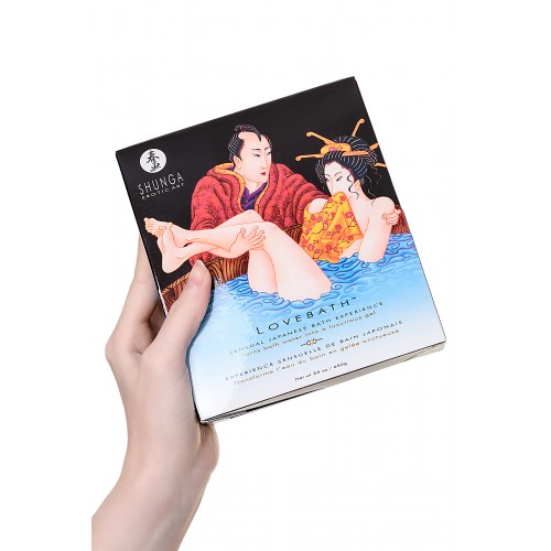 Гель для ванны Shunga «Океан соблазнов», голубой, 650 г