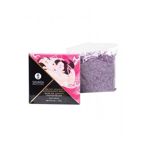 Соль Мёртвого моря Shunga Moonlight Bath Aphrodisia с лечебными свойствами, 75 г
