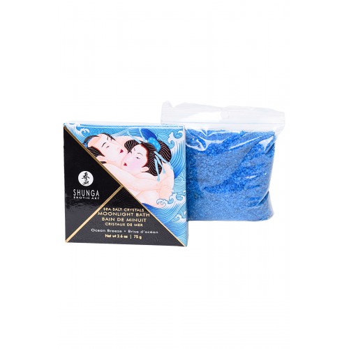 Соль Мёртвого моря Shunga Moonlight Bath Ocean Breeze с лечебными свойствами, 75 г
