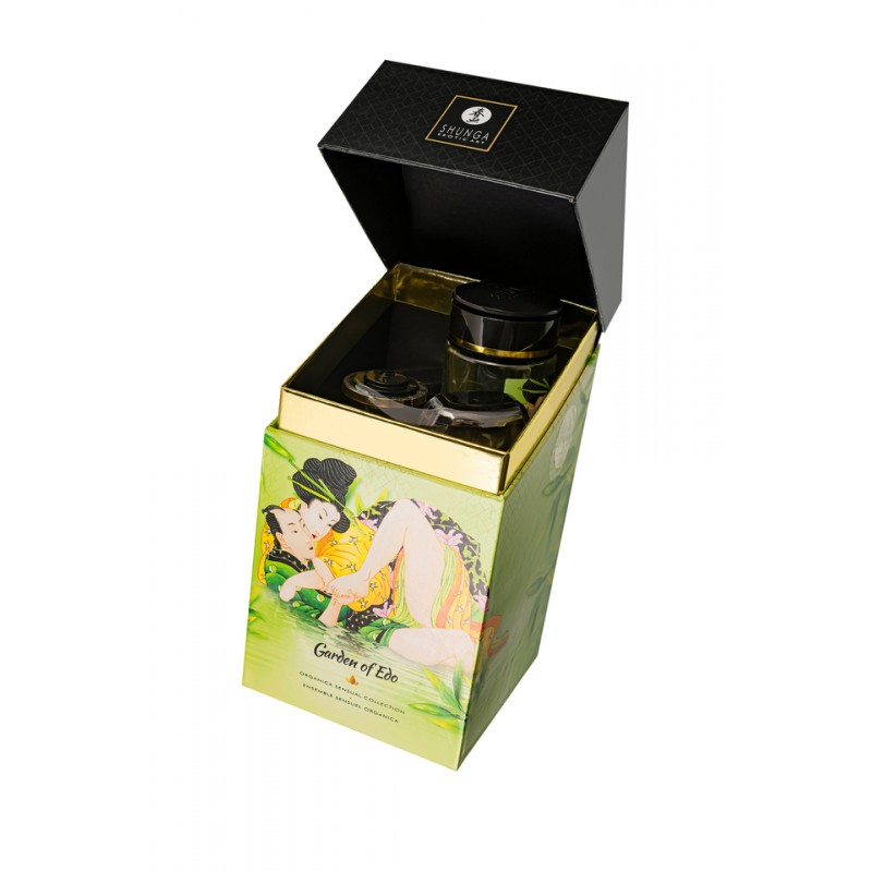 Подарочный набор Shunga «Сад Эдо» Garden of Edo, 5 средств, аромат зеленый чай