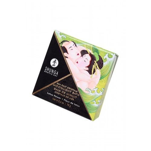 Соль Мёртвого моря Shunga Moonlight Bath Lotus Flower с лечебными свойствами, 75 г