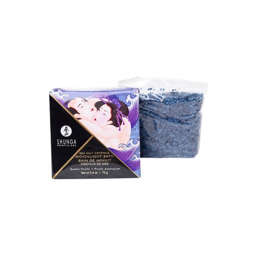 Соль Мёртвого моря Shunga Moonlight Bath Exotic Fruits с лечебными свойствами, 75 г