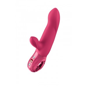 Пульсатор кролик Fun Factory Bi Stronic Arc, силикон, малиновый, 22,3 см