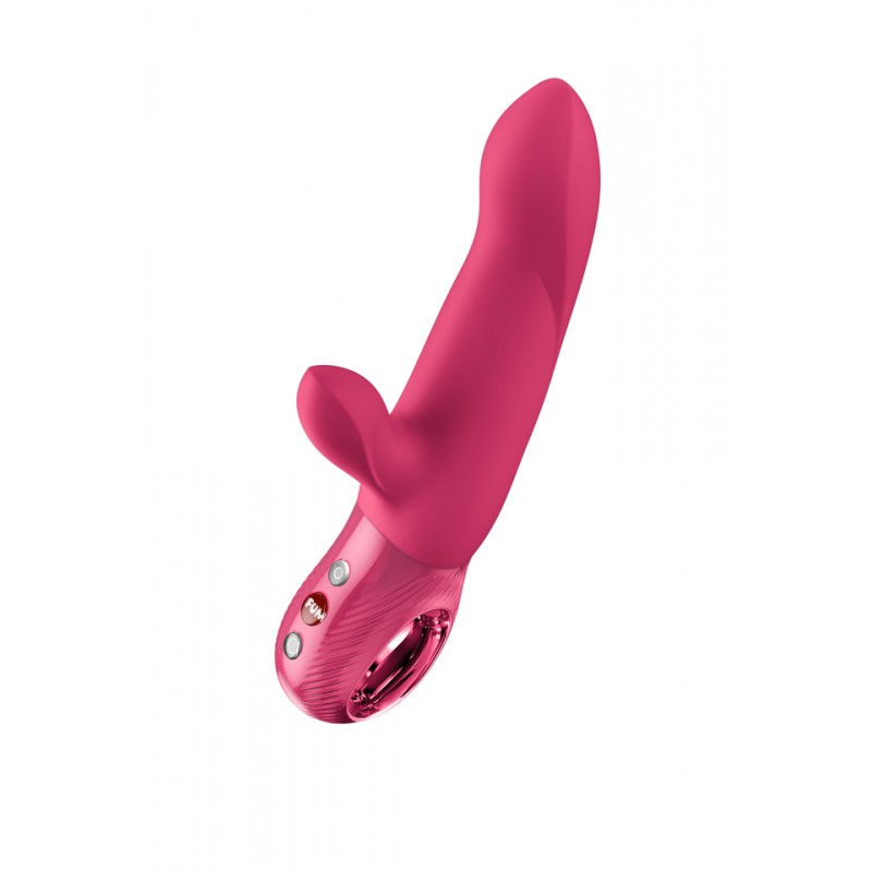 Пульсатор кролик Fun Factory Bi Stronic Arc, силикон, малиновый, 22,3 см