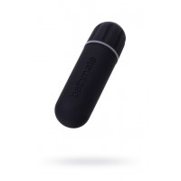 Вибропуля Bathmate Vibe Bullet Black, перезаряжаемая, водонепронецаемая, пластик, 10 режимов вибрации, чёрная, 7,8 см