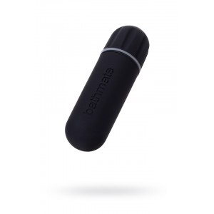 Вибропуля Bathmate Vibe Bullet Black, перезаряжаемая, водонепронецаемая, пластик, 10 режимов вибрации, чёрная, 7,8 см