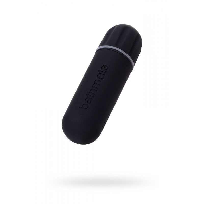 Вибропуля Bathmate Vibe Bullet Black, перезаряжаемая, водонепронецаемая, пластик, 10 режимов вибрации, чёрная, 7,8 см