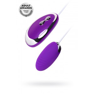 Виброяйцо TOYFA A-Toys  , Силикон, Фиолетовый,  6,5 см