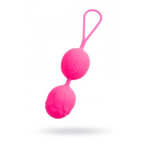 Вагинальные шарики Eromantica Blossom, Силикон, Фиолетовый, Ø 3,5  см