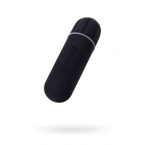 Вибропуля Bathmate Vibe Bullet Black, перезаряжаемая, водонепронецаемая, пластик, 10 режимов вибрации, чёрная, 7,8 см