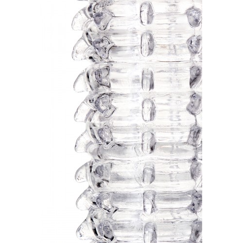 Насадка на пенис TOYFA A-Toys  , TPR, Прозрачный, 15,2 см