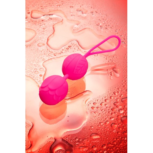 Вагинальные шарики Eromantica Blossom, Силикон, Фиолетовый, Ø 3,5  см