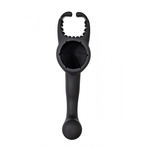 Сменная насадка мужская для Domi 2, силикон, черный, 18 см