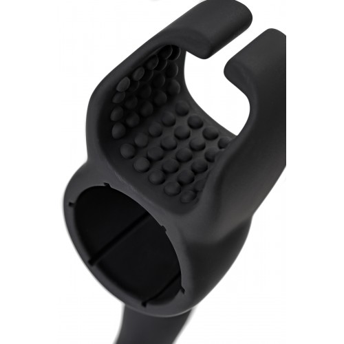 Сменная насадка мужская для Domi 2, силикон, черный, 18 см