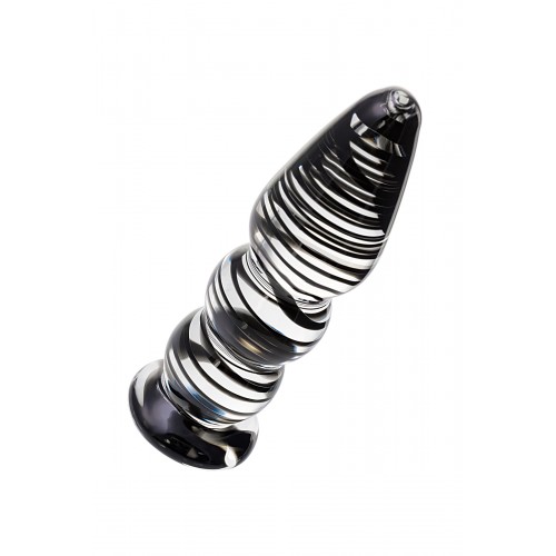 Анальная втулка Sexus Glass, стекло, прозрачный, 13 см, Ø 3,5 см