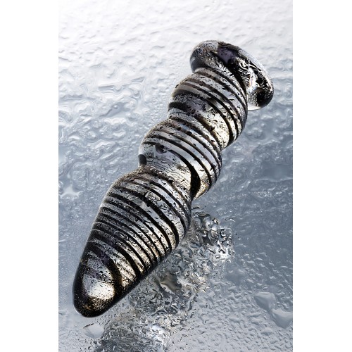 Анальная втулка Sexus Glass, стекло, прозрачный, 13 см, Ø 3,5 см