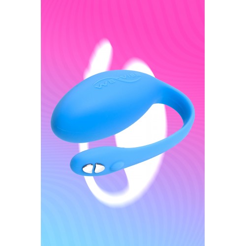 Виброяйцо WE-VIBE Jive силикон, синий, 9,2 см
