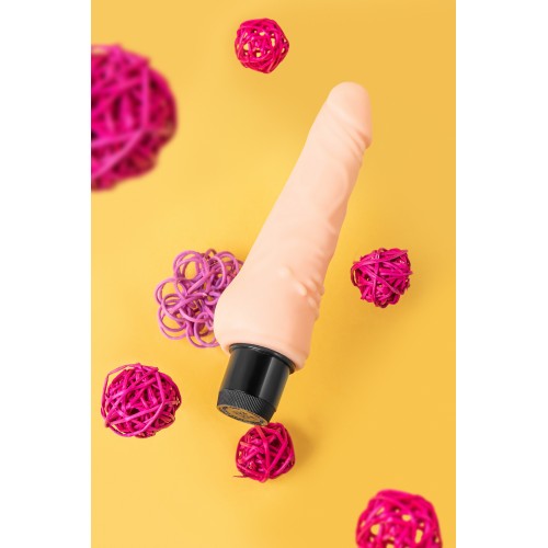 Реалистичный вибратор TOYFA A-Toys  Multi-Speed, TPE, 15,5 см