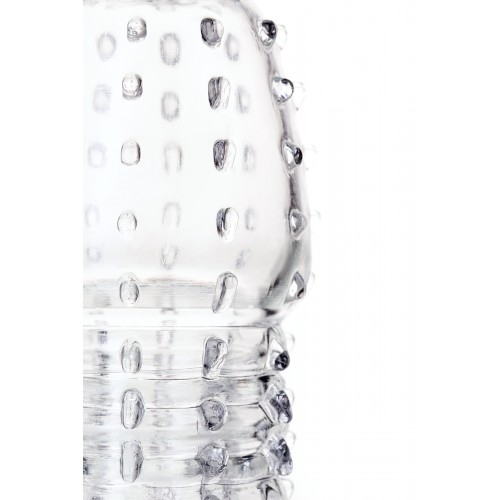 Насадка на пенис TOYFA A-Toys  , TPR, Прозрачный, 15,2 см