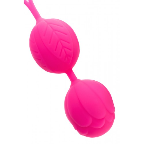 Вагинальные шарики Eromantica Blossom, Силикон, Фиолетовый, Ø 3,5  см